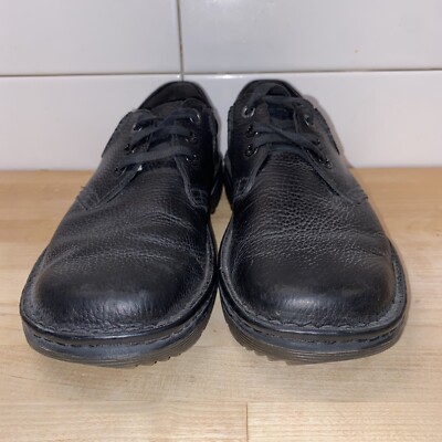 Dr. Doc Martens Hampshire Black Pebbled Leather Oxford Shoes  display picture 1