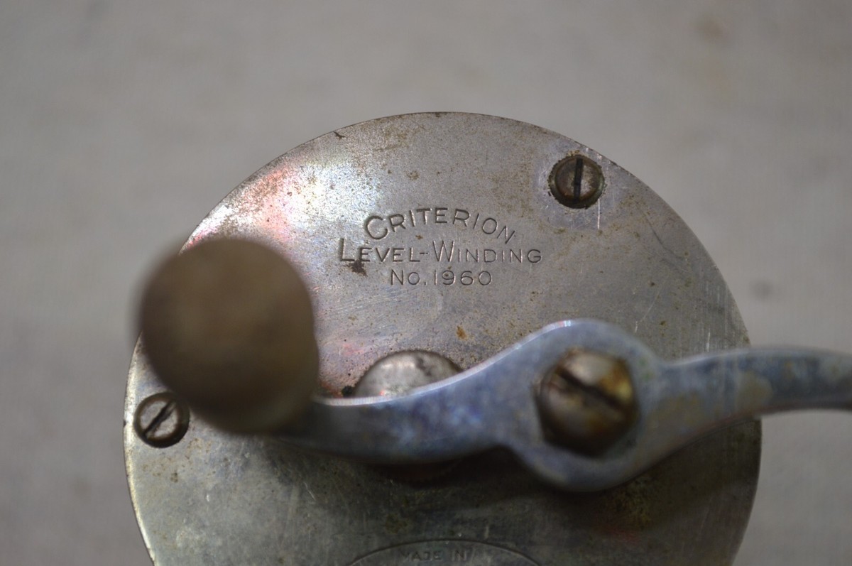 Vintage Shakespeare Fishing Reel Model 1960 Criterion Made Vintage Shakespeare Fishing Reel Model 1960 Criterion Made