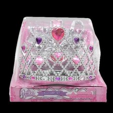 Princess Expressions Costume Tiara Jewelry Set W Ring Earrings and Necklace NEW