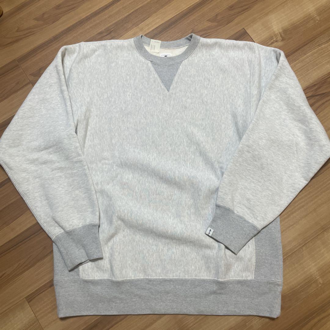 トップス N.HOOLYWOOD LOOPWHEELER SWEAT SHIRT Loopwheeler x N.HOOLYWOOD CREWNECK SWEAT SHIRT Gray Cotton