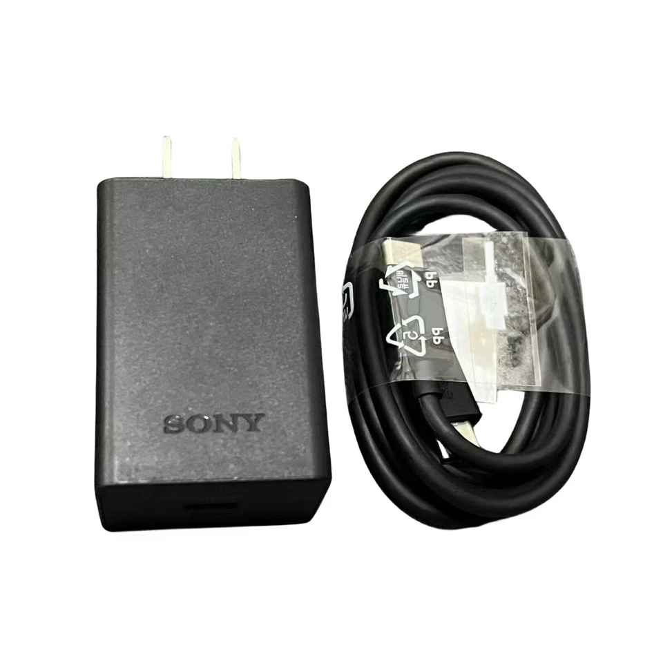 For Sony 30W Fast Charge Adapter with Dual Type-C Cable (XQZ-UC1) - Image 2 of 4
