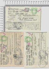 1944 Assegno Vaglia Slowenien Ljubljana Poste Italiane Segnatasse Beleg ; 61035