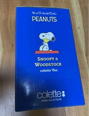 UNOPENED in BOX] MEDICOM TOY VCD colette SNOOPY & WOODSTOCK 