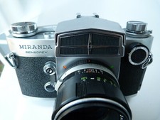 VINTAGE Miranda Sensorex 35mm SLR Camera Soligor- Miranda 50mm f1.9 ,READ 