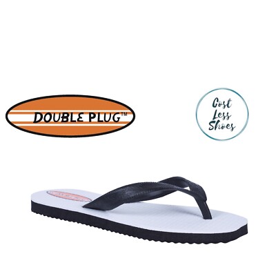 double plugger flip flops