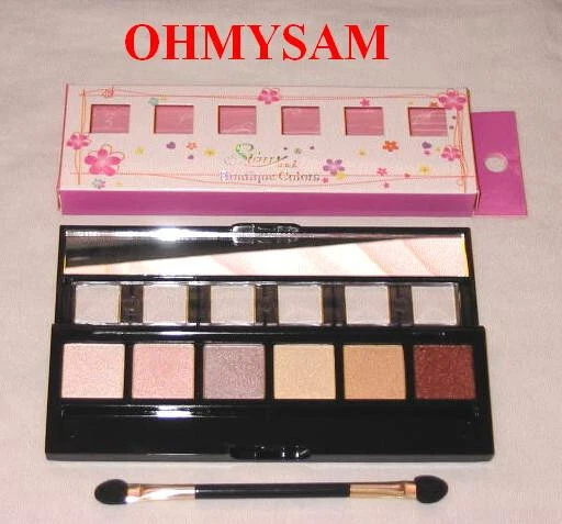 CLOSEOUT 5 NEW 'STARRY' MULTI COLOR FROST PRESSED POWDER EYESHADOW / MIRROR/ AP - Image 2 of 4