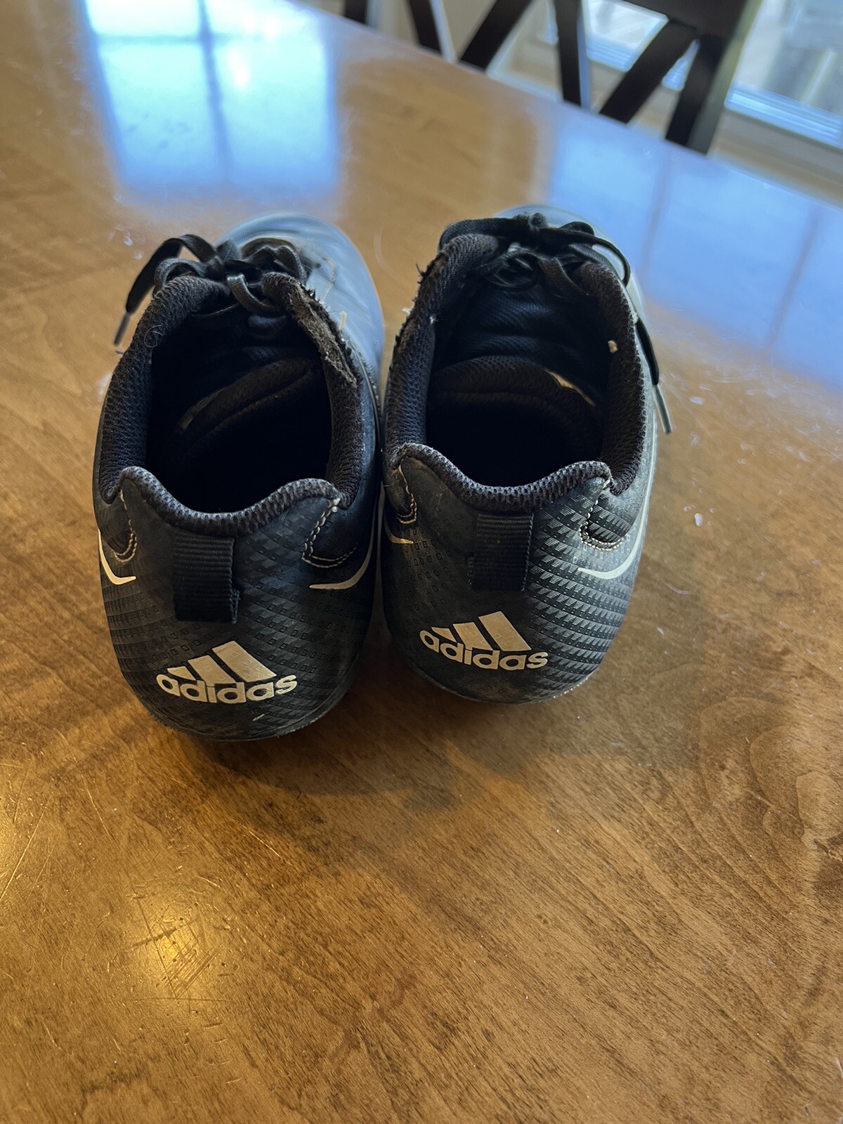 Adidas Boys Youth Black Baseball Cleats Size 5Y eBay