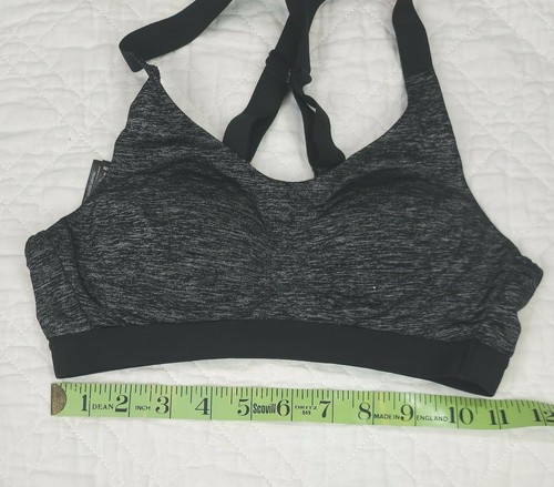 Victoria Sport Lightweight Sports Bra Gray Pullover Size 32A - Picture 6 of 6