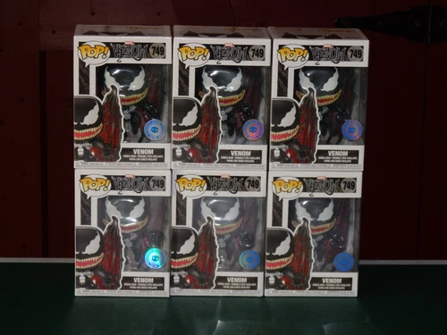 BULK RESALE LOT OF 6 Funko Pop! Marvel Winged Venom #749 PIAB Exclusive