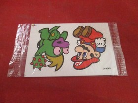 Nintendo of America NES Era Vending Machne Sticker Pack RARE Zelda II Mario Bros
