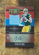2023 Panini Legacy Futures Patch Autographs Ruby #35 Sean Clifford /100 #X6634