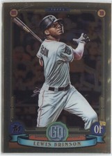 2019 Topps Gypsy Queen LEWIS BRINSON Chrome Box Topper #34 - MIAMI MARLINS -
