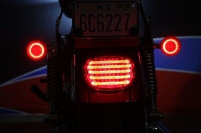 Custom Dynamics Probeam LED Low profile taillight Harley davidson touring Red 99