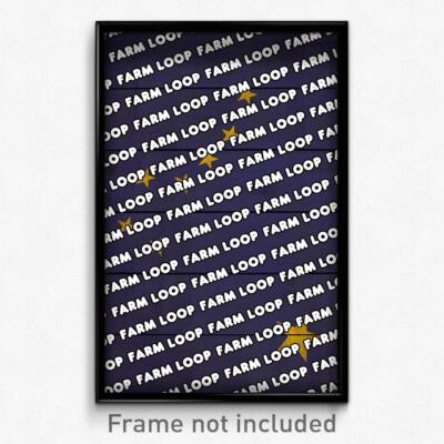 Farm Loop Alaska Poster (AK City Souvenir 11x17 Town Print)
