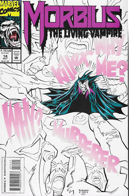 Morbius The Living Vampire No.14 / 1993 Gregory Wright & Ron Wagner