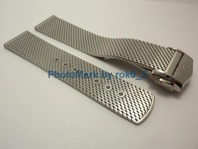 OMEGA MESH BRACELET STAINLESS STEEL Ref. 020STZ015691 BRAND NEW IN  