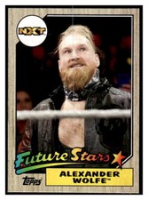 2017 Topps WWE Heritage R-1 Alexander Wolfe