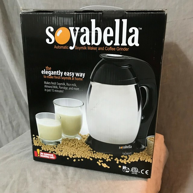 Tribest Soyabella SB130 Soymilk and Nut Milk Maker, Stainless Steel
