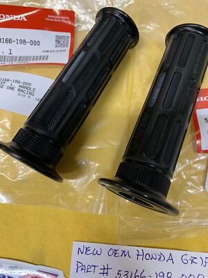 Genuine Honda OEM Hand Grips – Fits ATC70 1983-85 & TRX70 1986-87 – 53166-198-000