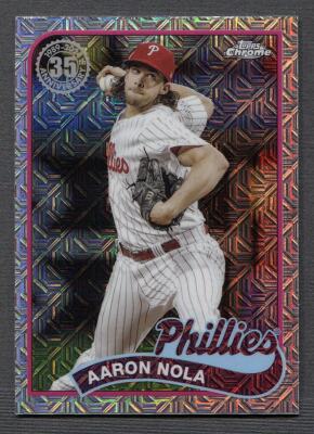 2024 Topps Series 2 Silver Pack Chrome #2T89C-22 Aaron Nola | eBay