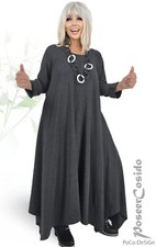 PoCo DeSiGn LAGENLOOK Long Ballon-Kleid 44 46...