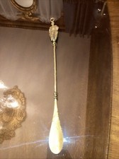 Solid Brass Figural Shoe Horn 15 Inches