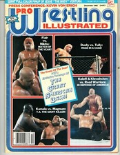 PRO WRESTLING ILLUSTRATED DECEMBER 1985 RIC FLAIR DUSTY RHODES KEVIN VON ERICH