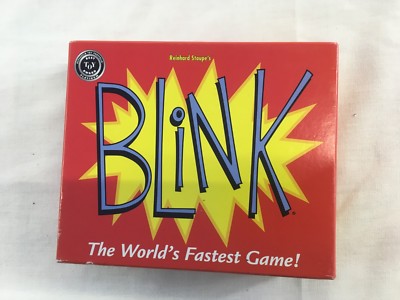 Blink The World's Fastest Game Big Box 2003 Complete 2 Players Ages 7 to Adult