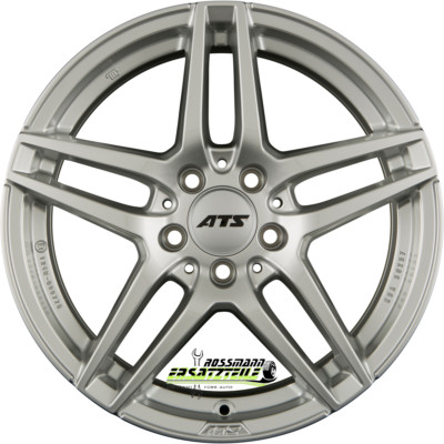 ATS Mizar polar-silber 8x19 ET38 - LK5/112 ML66.5 Felge Alu