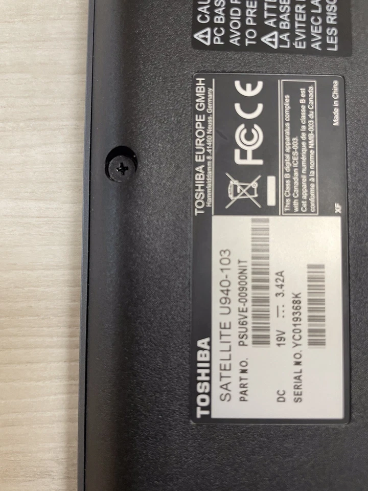 PC Computer Notebook Portatile Toshiba 14" Intel i5 Ram 4GB HHD 512 GB - Immagine 4 di 4