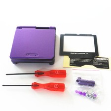 Custodia guscio viola chiaro per console Nintendo Gameboy Advance SP GBA SP