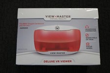 Mattel View Master Virtual Reality Deluxe VR Viewer White Red Brand New