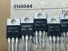 1 of 2N6044 Transistors Darlington NPN 80V 10A TO-220 New MFR NJS
