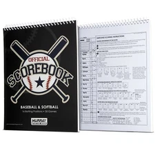 Murray Sporting Goods Baseball Scorebook - 35 Games - 16 Players