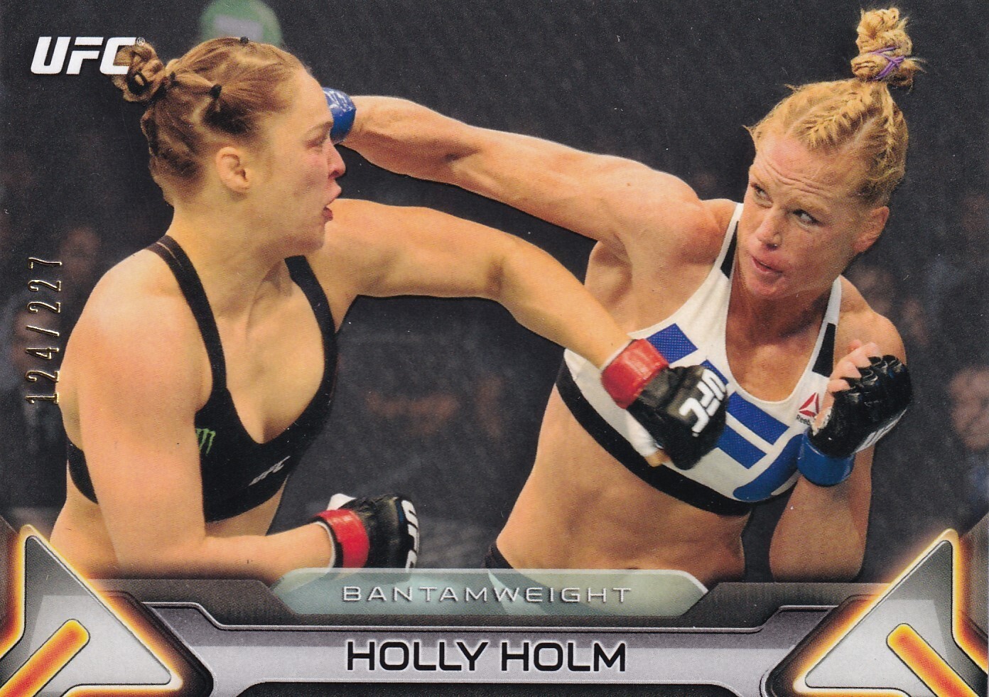 Holly Holm #1 Ufc Cards 2016 Topps UFC Knockout trading card — raw and PSA graded price guide
