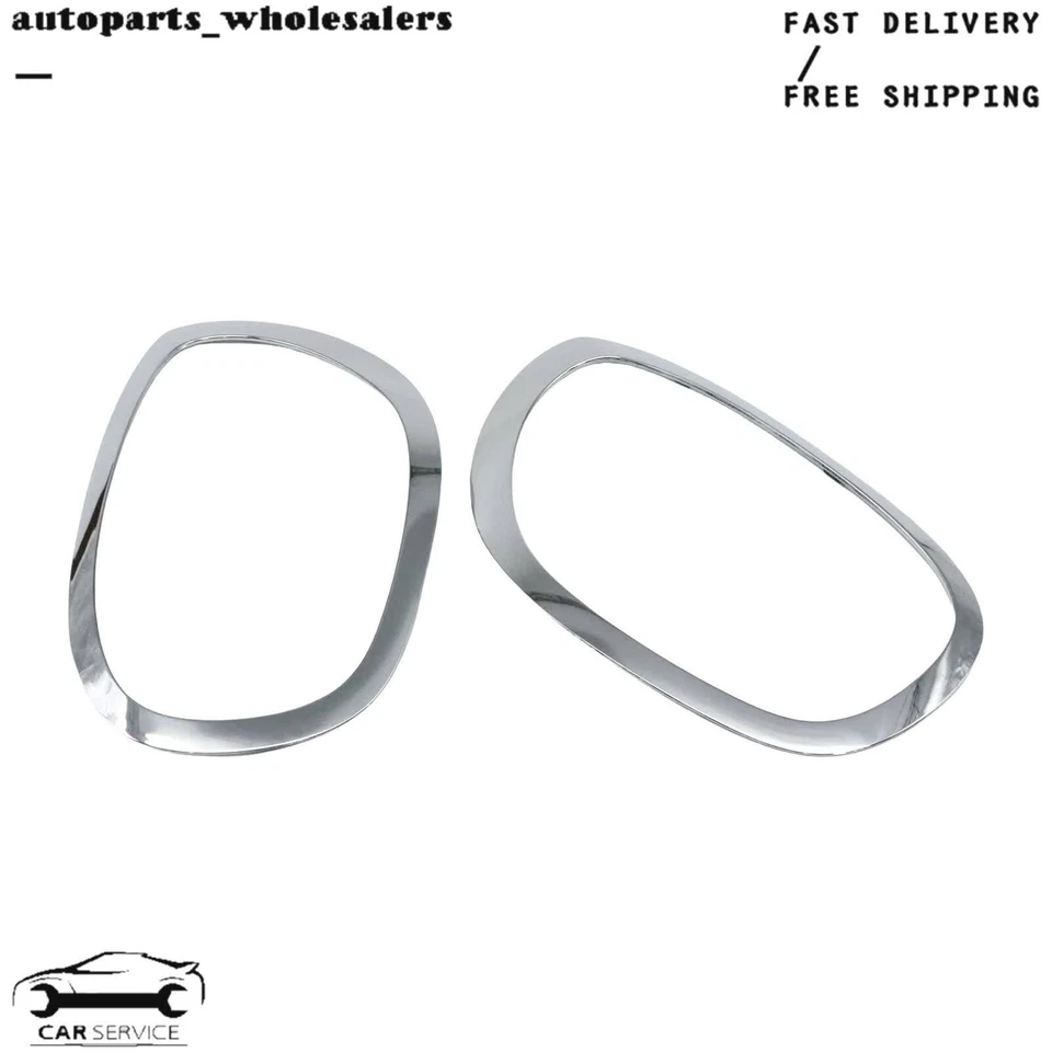 For Mini Cooper Countryman 2017-2024 Headlight Ret Ring Left + Right Side Foto 3 de 4