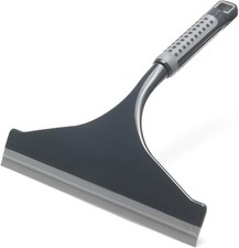 Addis ComfiGrip Shower And Window Squeegee In Metallic, Graphite, 4 x 24 x 27 cm