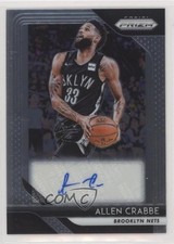 2018-19 Panini Prizm Signatures Allen Crabbe #S-ACR Auto 7zf