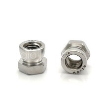 4Pcs M6 M8 M10 304 Stainless steel anti-theft nuts twist-off nut screw-off cap