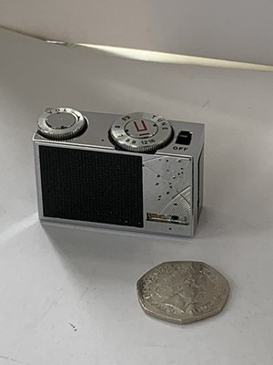 VINTAGE SONY ICR-120 Miniatur Micro Radio Band AM(MW) selten 1960er
