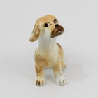 Vintage Bone China Puppy Figurine 2.25" — photo 3