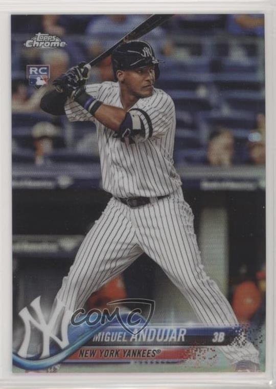 2018 Topps Chrome Refractor Miguel Andujar #14 07ui