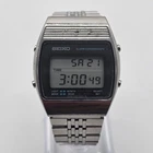 VtgSeiko Mens Digital Chronograph Watch A359-5030 Digital WORKING (Dmg Band)