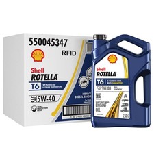 Shell Rotella T6 Full Synthetic 5W-40 Engine ...