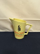 Art Deco Krug Dewar's White Label Scotch Whisky Werbung Wade Keramik London