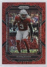 2022 Panini Prizm Red Sparkle Prizm Budda Baker #7 0rd2