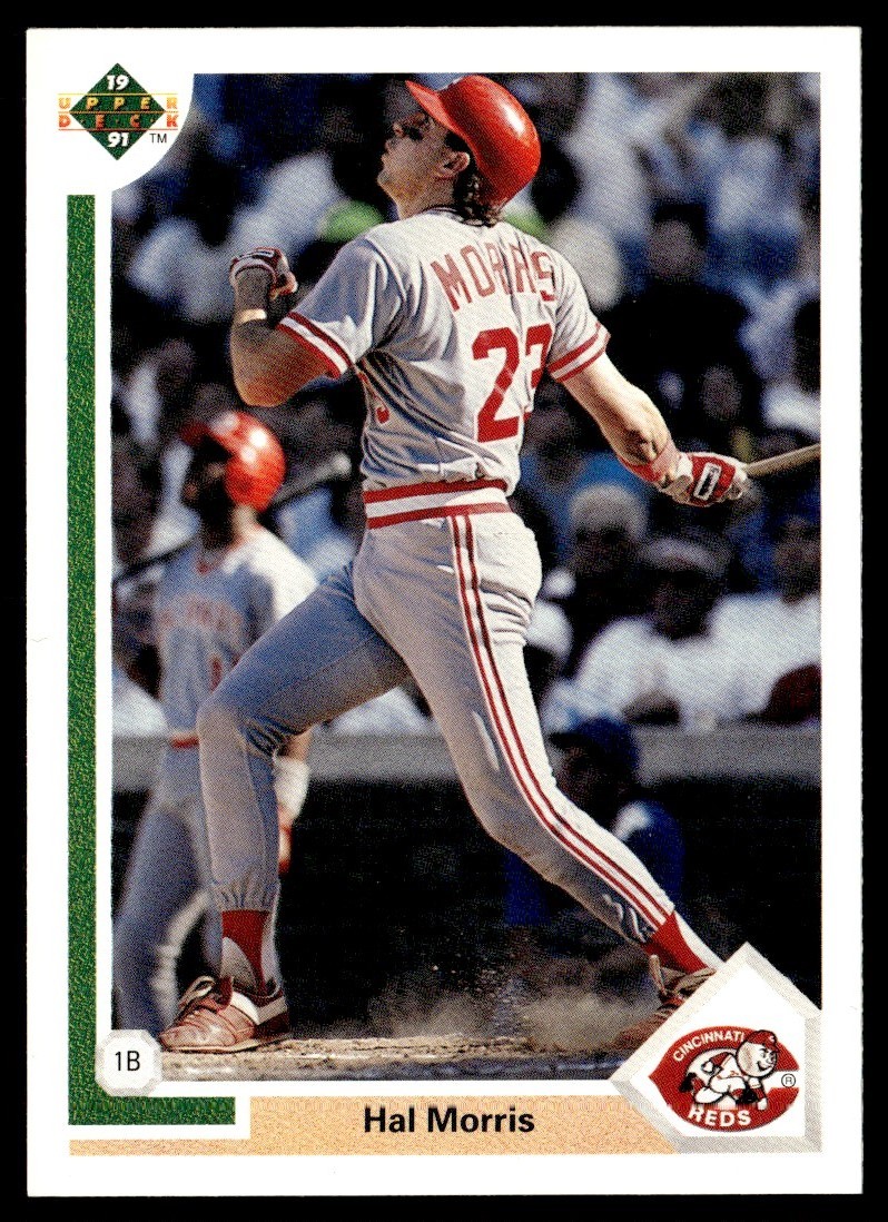 1991 Upper Deck Hal Morris Cincinnati Reds #351