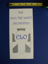 ELECTRIC LIGHT ORCHESTRA ELO 1971 U.K  EMI TR-FOLD PROMOTIONAL FLYER  LYNNE WOOD