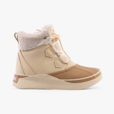 Sorel UK 4 Out N About IV Chillz Women's Waterproof Winter Boots Honey White New