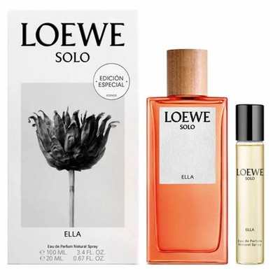 Loewe Solo Ella EdP Damen-Geschenkset 100 ml (2-Teilig) Duft NEU OVP